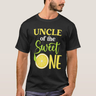 Oom van de Zoete Lemon 1e Verjaardag Matching T-shirt