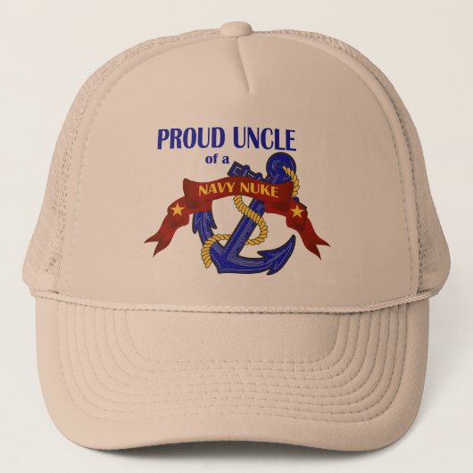 Oom van een Navy Nuke Trucker Pet (Voorkant)