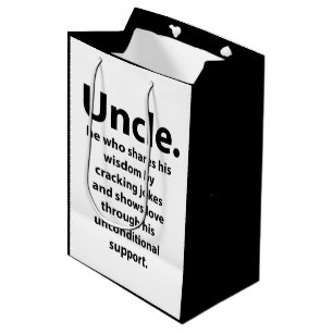 Oom Verjaardag Inspirerend Grappig Medium Cadeauzakje