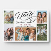 Oom We houden van je fotocollage Fotoplaat (voorkant)