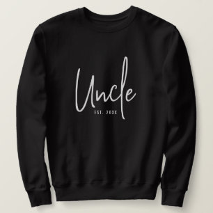 Oom zwart sweatshirt voor heren