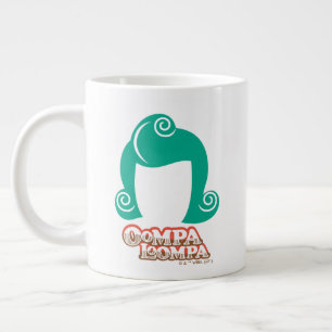 Oompa Hair Graphic Extra Grote Beker