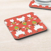 Oompa Loompa Dancing Pattern Bier Onderzetter (Linkerzijde)