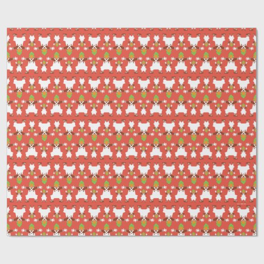 Oompa Loompa Dancing Pattern Cadeaupapier (Vlak)