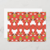 Oompa Loompa Dancing Pattern Notitiekaartje (Voorkant / Achterkant)