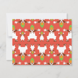 Oompa Loompa Dancing Pattern Notitiekaartje