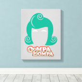 Oompa Loompa Hair Graphic Canvas Afdruk