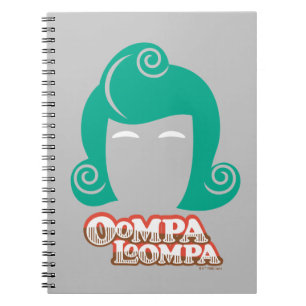 Oompa Loompa Hair Graphic Notitieboek