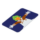 Oompa Loompa wapt uit Magneet (Linkerzijde)