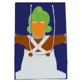 Oompa Loompa wapt uit Medium Cadeauzakje (Achterkant)