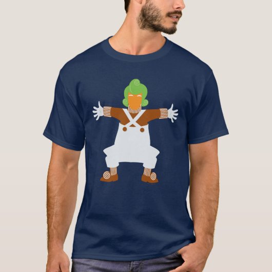 Oompa Loompa wapt uit T-shirt (Voorkant)