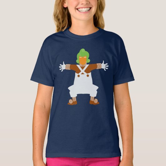 Oompa Loompa wapt uit T-shirt (Voorkant)