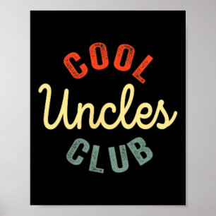 Ooms Club beste oom ooit grappige vaders dag 2 si Poster