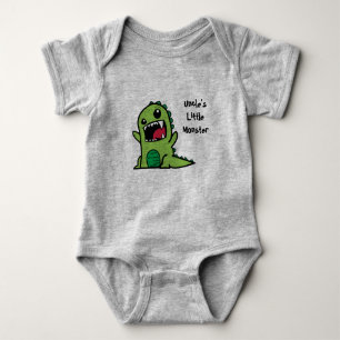 Oom's kleine monster Baby Vest Romper