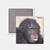 Ooo ooo ooo grappig gezicht magneet (Voorkant / Achterkant)