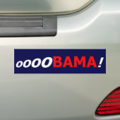OoOBAMA! Bumpersticker (Op auto)
