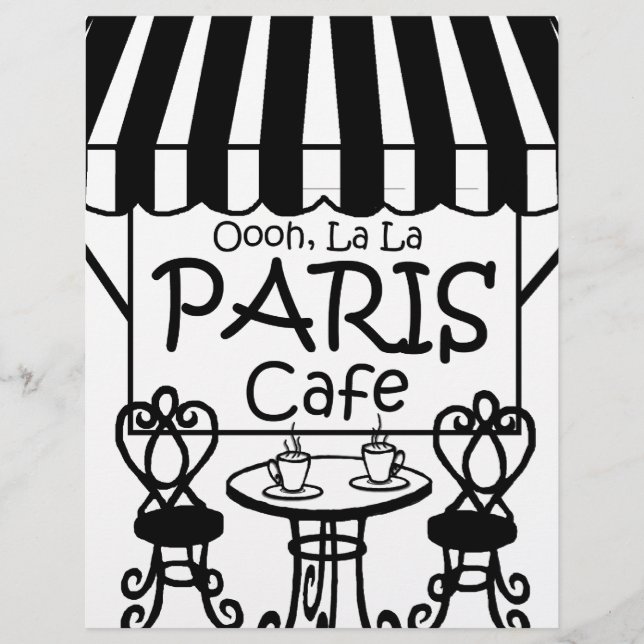 Oooh La La Paris Cafe (Voorkant)