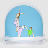 oooo fuzzy sneeuwbol (Achterkant)