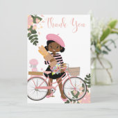 Ooooh Lala Carte de remerciements (Debout devant)