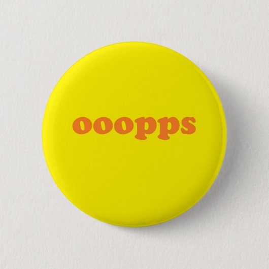 ooops ronde button 5,7 cm (Voorkant)