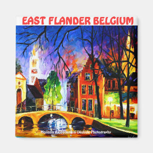 OOOSTEN FLANDER BELGIUM Magnet door Moji Okubule Magneet