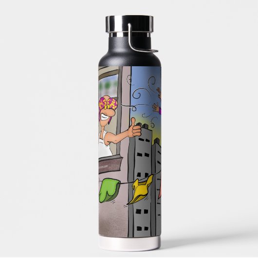 Oop Dor Geïsoleerde fles (Links)