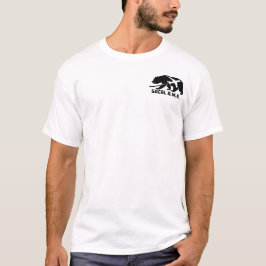 OoP - voor- en achterzijde - zwart op lichte shirt