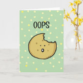 OOPS, carte désolée (Fleur jaune)
