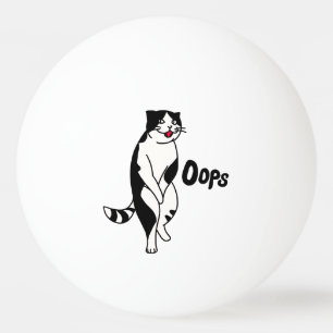Oops Cat Pingpongballen