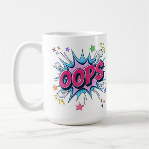 OOPS Comic Burst Koffiemok