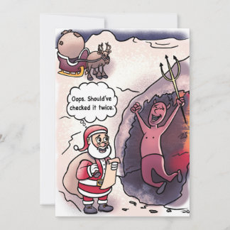 Oops Greeting Card Feestdagenkaart