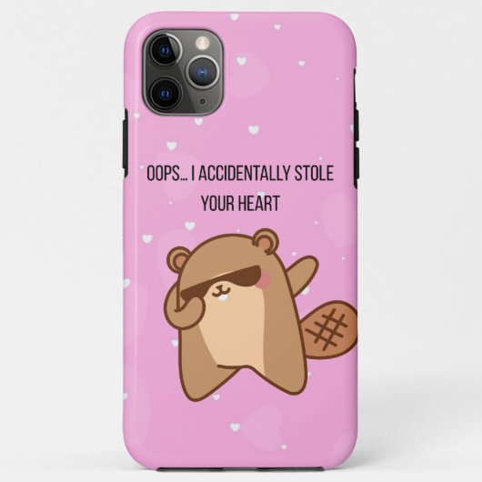 Oops… I Accidentally Stole Your Heart Phone Case (Achterkant)