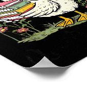 Oops I Got Another Book Goose, Funny Reading Humor Poster (Hoek)