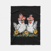 Oops I Got Another Chicken, Funny Farm Animal Fleece Deken (Voorkant)