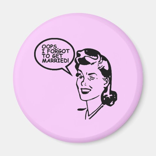 Oops iforgot - Gepersonaliseerd Magneet (Voorkant)