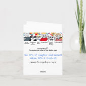 OOPS ... JE SUIS DÉSOLÉ Carte (Dos)