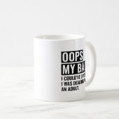 OOPS Mijn slechte Koffiemok (Voorkant rechts)
