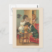 "Oops No. 2" Dog Briefkaart (Voorkant / Achterkant)