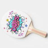 Oops Pop Art Explosion Tafeltennisbatje (Zijkant)