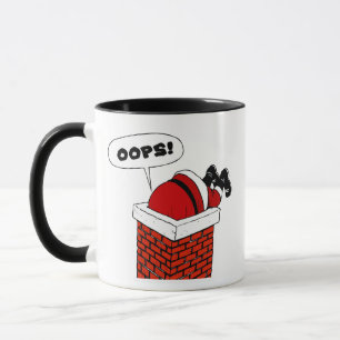 Oops Santa Stuck in Chimney Mok