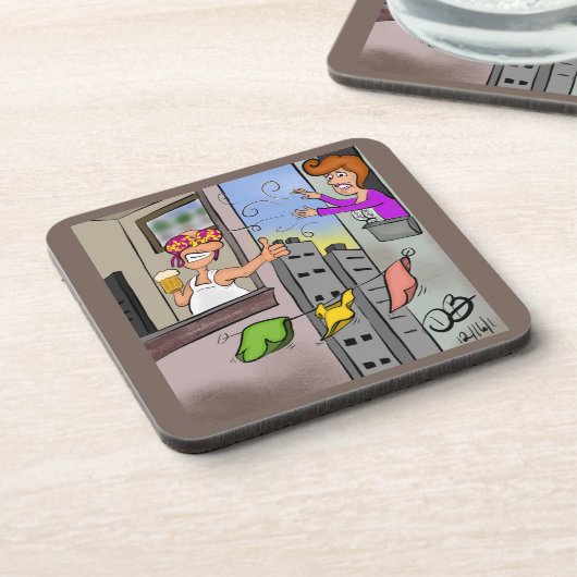 Oops Trivet Dessous de verre en plastique dur (Côté gauche)