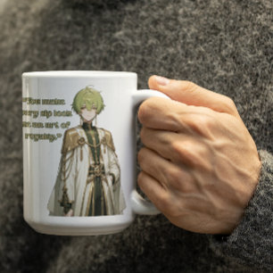 Oor piercing Koninklijke Anime Guy Koffiemok