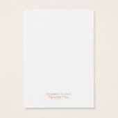 Oorbel Houder - Visitekaartje |sdmskpch (Achterkant)