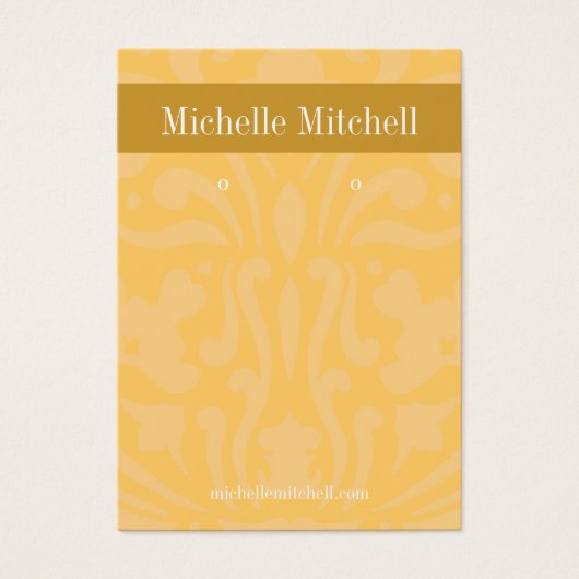 Oorbel Houder - Visitekaartje |sdmskpch (Voorkant)