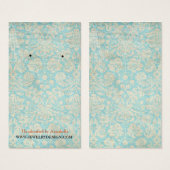 Oorbel Sieraden Display Kaart · Damask (Voorkant /achterkant)