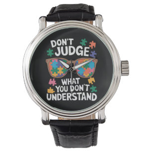 Oordeel Niet Begrijp Liefde Autistisch Autisme Bew Horloge