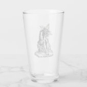 Oordeel van Jezus Christus Glas (Achterkant)