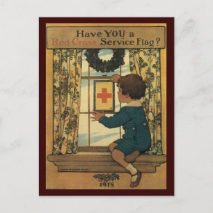 Oorlog Briefkaarten,  VS - Rode Kruis Briefkaart