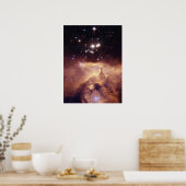 Oorlog- en Vredesnebula Poster (Keuken)