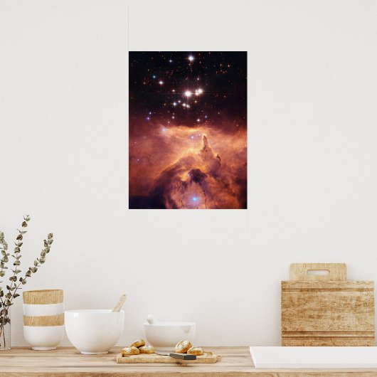 Oorlog- en Vredesnebula Poster (Keuken)